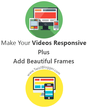 Make Embedded Videos Responsive and Add Responsive Frames