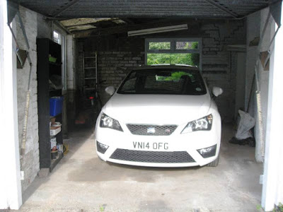 Car in garage