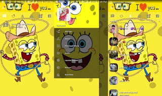 BBM Transparan Spongebob v3.2.0.6 APK Terbaru