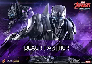 Avengers Mechanical Strike Figure Black Panther [ Marvel Cinematic Universe ], Hot Toys