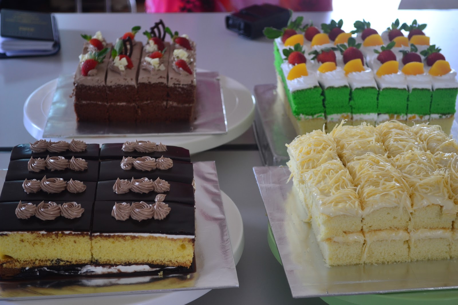 Elianas Homemadecake Kelas Anika Slice Cake 