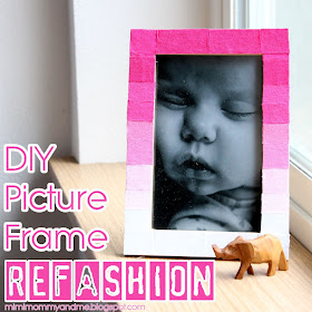 DIY Picture Frame Refashion Tutorial