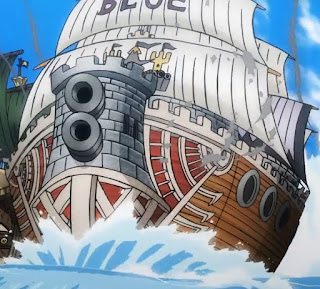 ワンピースアニメ ファイアタンク海賊団 海賊船 ノストラ・カステロ号 Nostra Castello ONE PIECE