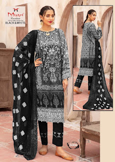 Muharram Black and White Dress wholesaler