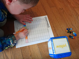 graphing worksheet preschool early elementary