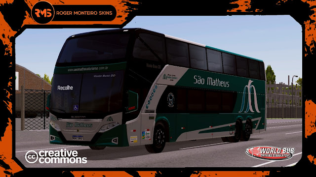 Skins World Bus Roger Monteiro Skins