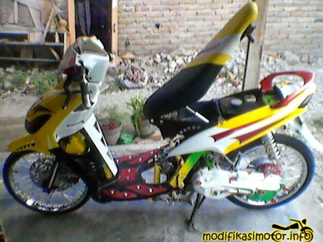 Gambar & Foto Modifikasi Motor Mio Soul, J, Sporty Terbaru 