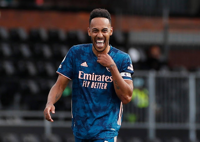 Aubameyang scores as Arsenal beat Fulham 3-0 in the Premier League 2020/21 season opener