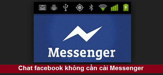 Chat Facebook không cần Messenger