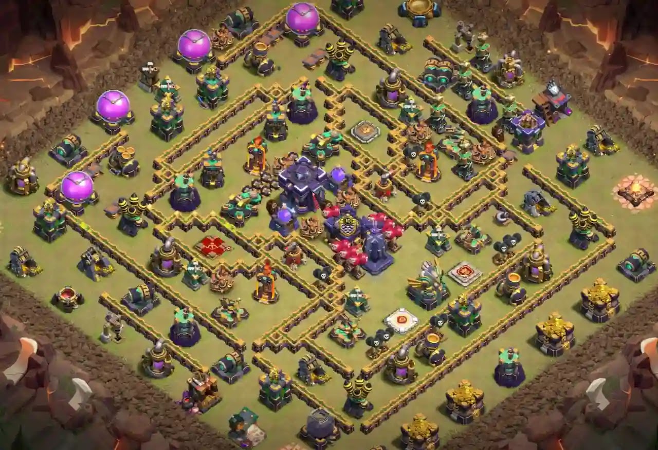 Anti 2 Star TH15 War Base Link