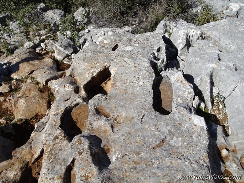 Los Lajares - Llanos de Zurraque - Cortijo del Mojon Alto - Cabeza de Caballo - Llanos del Republicano