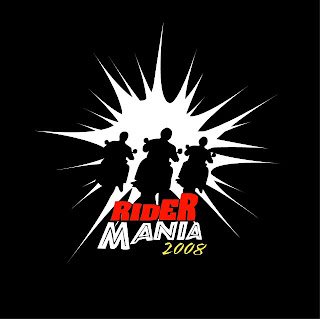 RiderMania 2008 logo, Royal Enfield Motorcycles