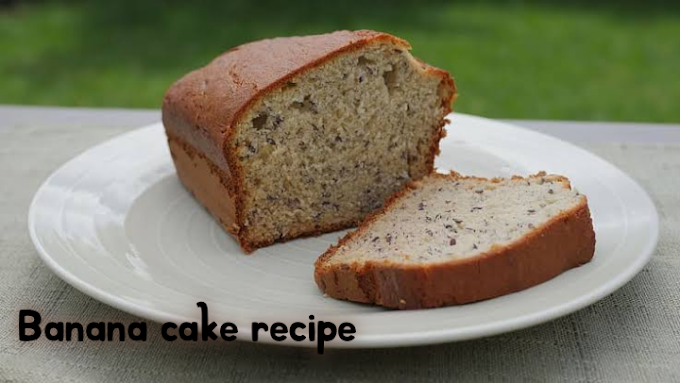 Easiest Banana Cake Recipe