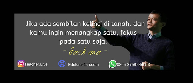 Motivasi Jack ma