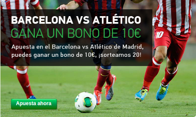 paf sorteo 20 bonos 10 euros para el Barcelona vs Atlético de Madrid 11 enero