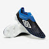 Sepatu Bola Umbro Velocita V Elite FG Black White Blue 223117