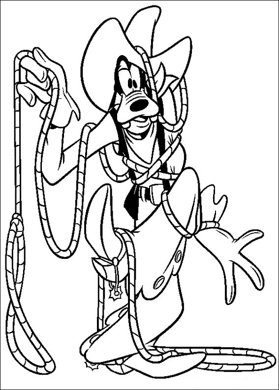 Download Fun Coloring Pages: Disney Goofy Coloring Pages