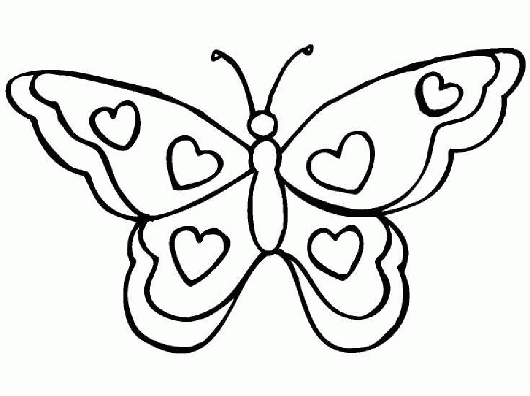 Coloring Pages Butterfly Free Printable Coloring Pages BEDECOR Free Coloring Picture wallpaper give a chance to color on the wall without getting in trouble! Fill the walls of your home or office with stress-relieving [bedroomdecorz.blogspot.com]