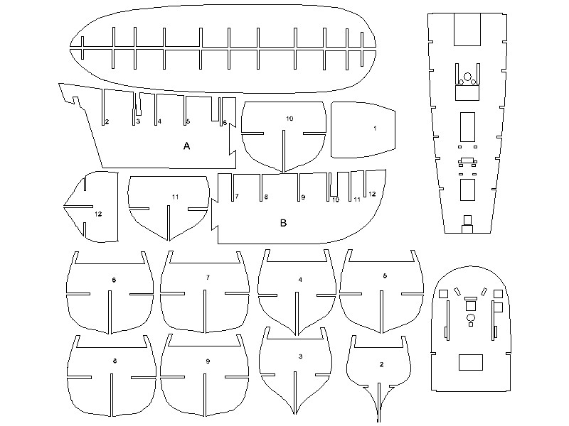 Half+hull+Plan+HMS+Bounty.jpg (800×600) | ship plans | Pinterest