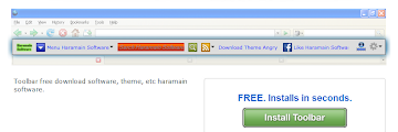 Toolbar Haramain Software, Cara Cepat Menuju Haramain Software