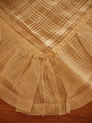 pillowcase corner silk woven with loom