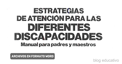 Estrategias de Atencion para Diferentes Discapacidades Manual para padres y maestros