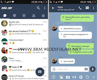 BBM Mod BBFution Line Theme v3.2.0.6 Apk for Android Terbaru