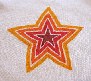 orange red star