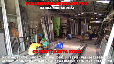 GAMBAR, DAFTAR, HARGA, FOLDING GATE, PINTU, LIPAT, BESI, GALVALUM, PER METER, MURAH, CIKAMPEK, TERBARU, 2024