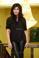 Shruti Haasan Looks Stunning trendy cool in Black relaxed Shirt and Tight Leather Pants ~ .com Exclusive Pics 082.jpg