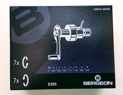 Bergeon No 5355 Mainspring Winder Set