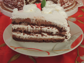 Cokoladna torta sa korama od cokolade
