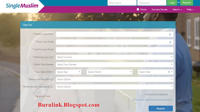 How to create Single Muslim Account