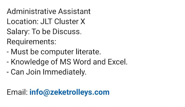 Jobs Opportunity In UAE From Today January 26, 2024