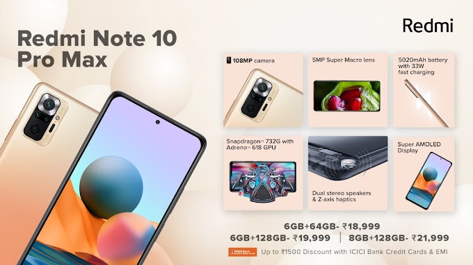 Redmi Note 10 Pro Max Price and Full Specifications