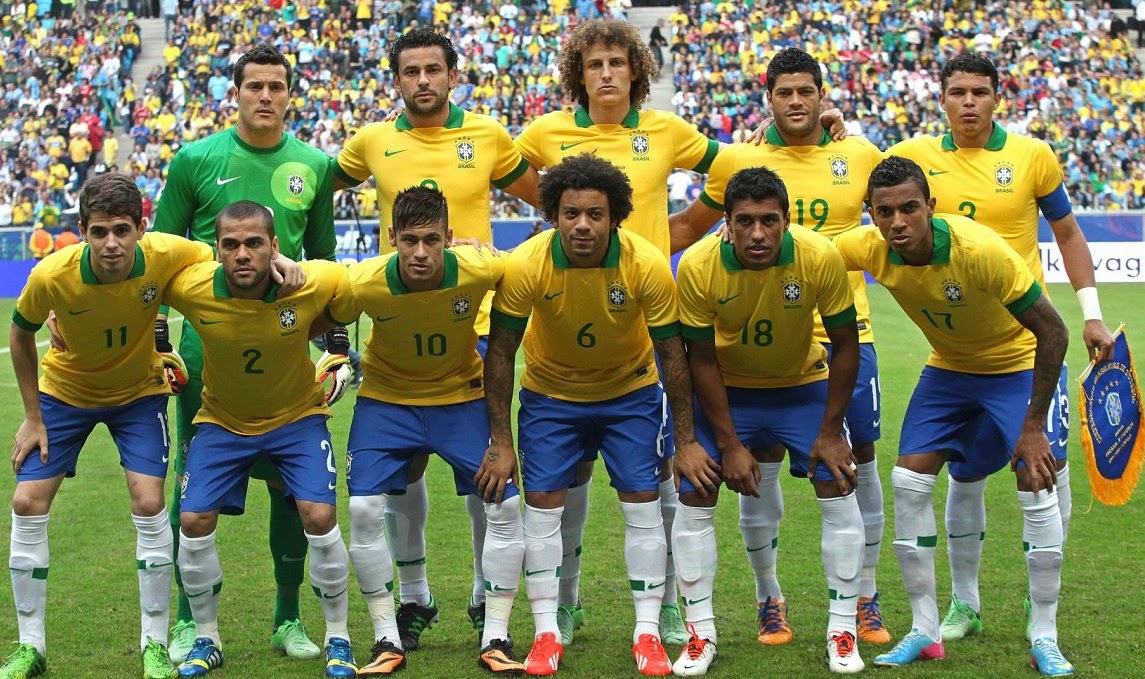 Official Brazil Squads: FIFA world cup 2014 Brazil players list