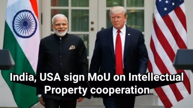 India, USA sign MoU on Intellectual Property cooperation: Quick Highlights 