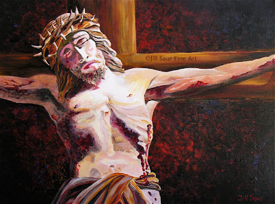 Crucifixion Art, Jesus On The Cross, Calvary Artwork