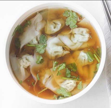 EASY 10-MINUTE WONTON SOUP #meals #lunch