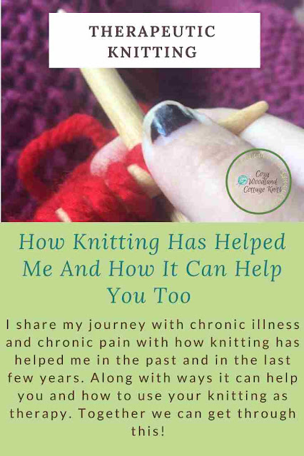 Picture of learn how therapeutic knitting has helped me and how it can help you