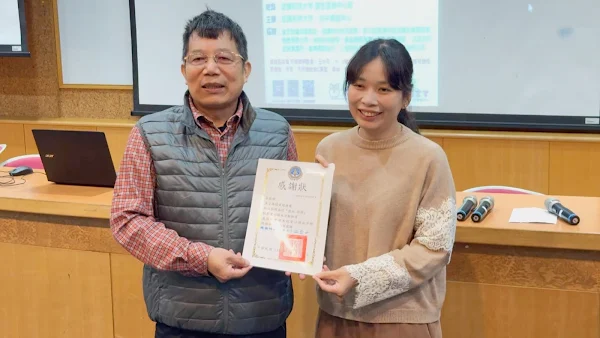▲彰化縣議員温芝樺表示，從111年12月起，就不斷與建國科技大學合作辦理捐血，因為捐血是最好且最有效果的公益活動。（記者林明佑攝）