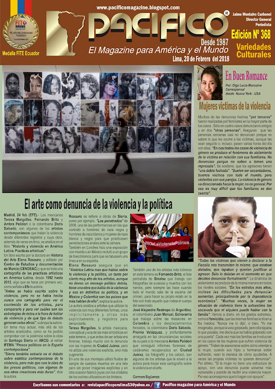 Revista Pacífico Nº 368 Variedades Culturales
