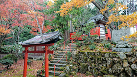 京都 柳谷観音 紅葉