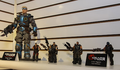 NECA 2013 Toy Fair Display Pictures - Gear of War figures