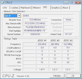 CPU-Z adalah utilitas freeware yang mengumpulkan informasi mengenai beberapa perangkat utama dari sistem anda. CPU-Z tidak perlu diinstal, cukup unzip file dalam suatu direktori dan jalankan. Exe.
