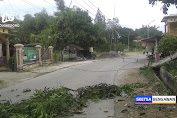 Tersangkut Truck Muatan Kombi, Kabel PLN Sepanjang 150 Meter Putus