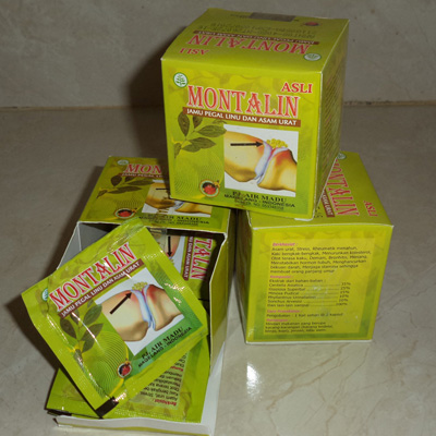 OBAT ASAM URAT &amp; REMATIK " MONTALIN "