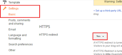 Https setting me jakar HTTPS ko yes kare