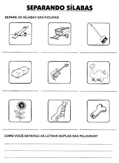 ATIVIDADES DE PORTUGUÊS PARA 3° ANO GRAMÁTICA INFANTIL