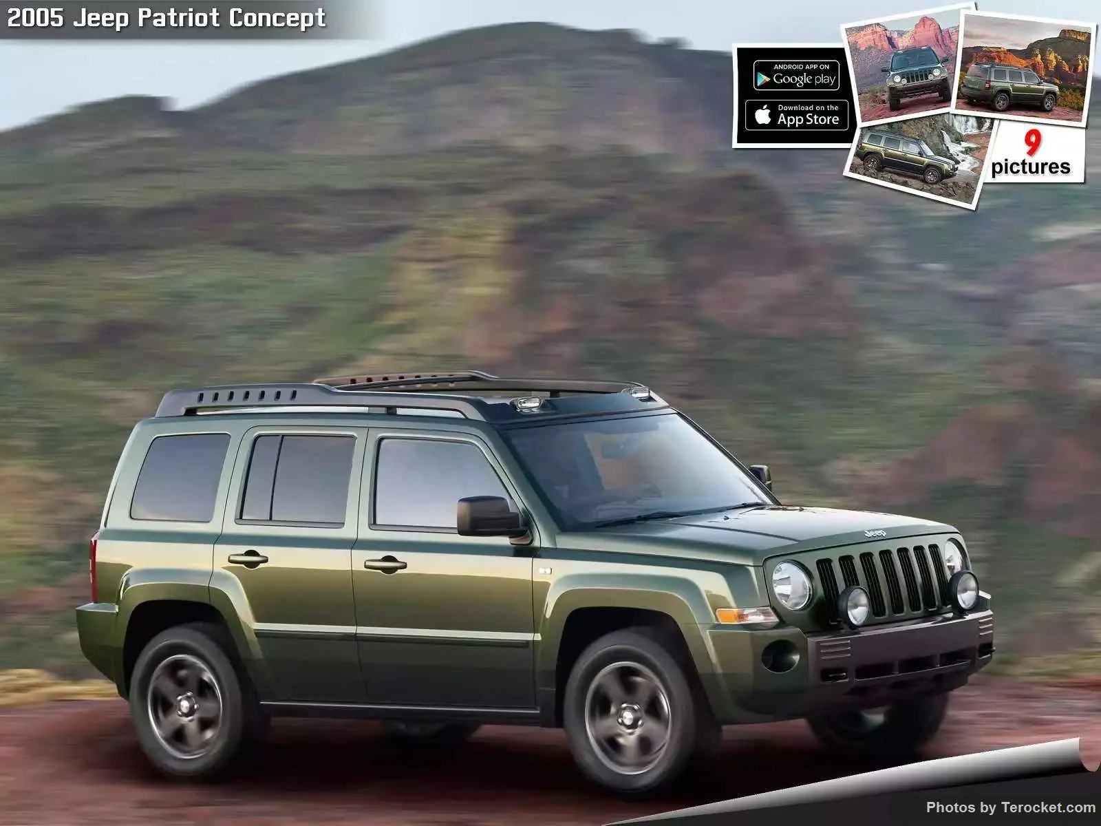 Hình ảnh xe ô tô Jeep Patriot Concept 2005 & nội ngoại thất